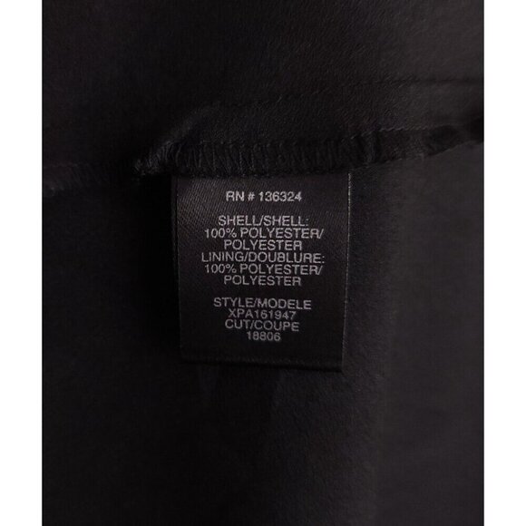 Halston Heritage Cowl Neck Slip Dress Size 8 Black $450 - Picture 13 of 16